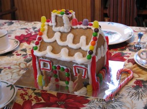Gingerbread house Christmas 2011